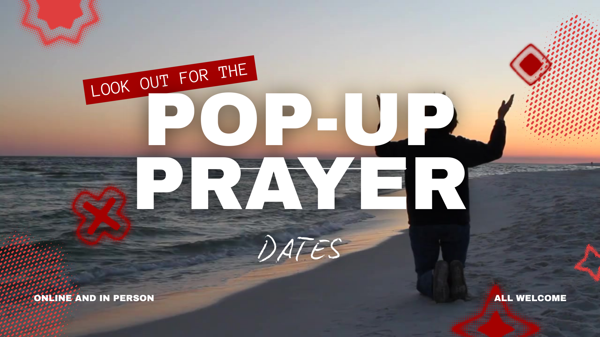 Bold Modern Geometric Pop Up W